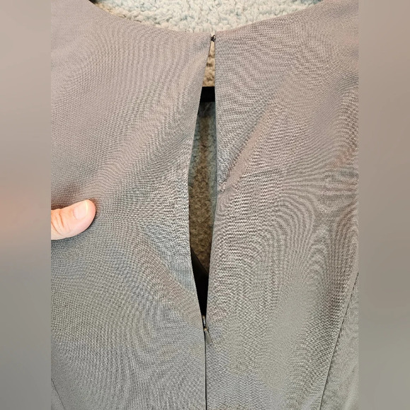 After Six Gown Womens Sz 16 Caviar Crepe Maxi Dress Formal Wedding Cocktails - Picture 7 of 11